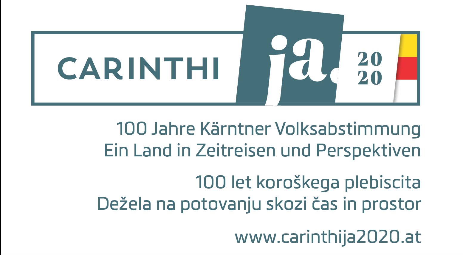 Logo Land Kärnten: CARINTHIja2020